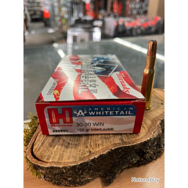 HORNADY 30-30 INTERLOCK 150GR
