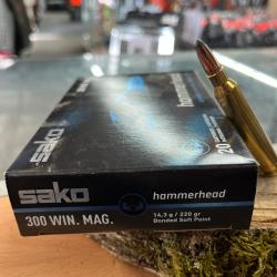 SAKO HAMMERHEAD 300 WIN MAG 220GR(BOITE DE 20)