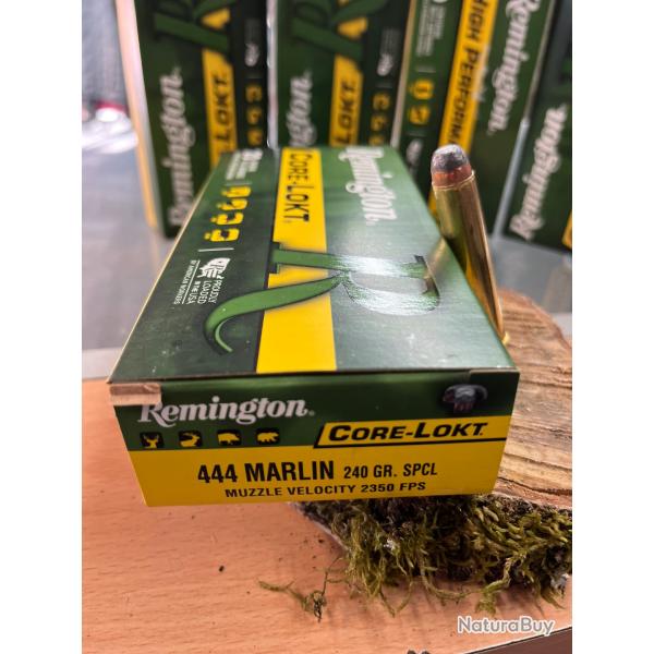 REMINGTON 444 MARLIN SPCL 240GR(BOITE DE 20)