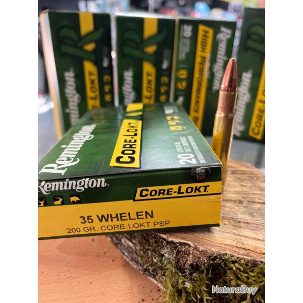 REMINGTON 35 WHELEN CORE LOKT PSP 200GR(BOITE DE 20)