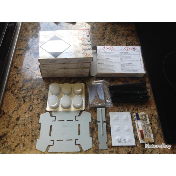 Lot de 6 kits de r�chauffage compact, trek, chasse, survie etc...