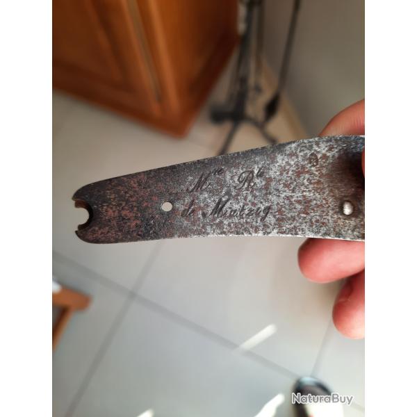 platine de mousqueton 1842 incompl�te