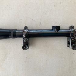 Lunette Wetzlar KARL  KAPS  Ziellux  2,5 x avec montage DISKOP d&eacute;rivable pour rail de 11 mm