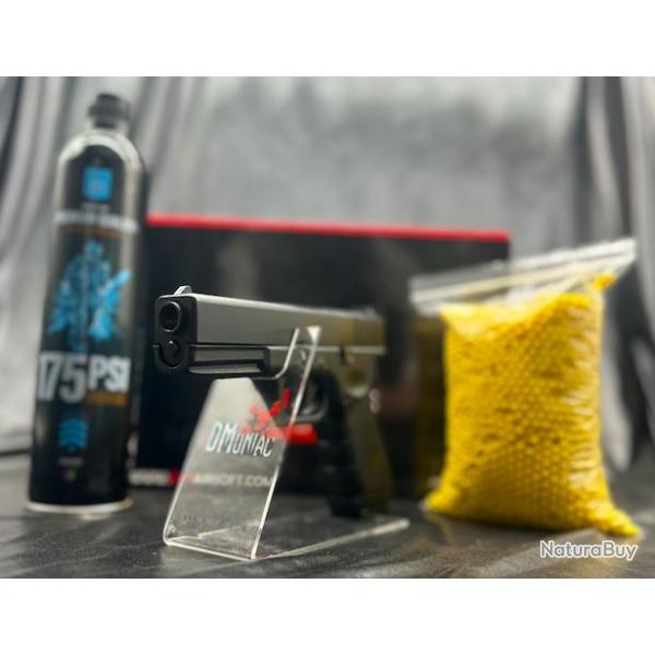 PACK Sp�cial No�l R�plique GBB Raven EU7 Noir