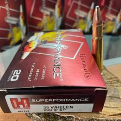 HORNADY SUPERFORMANCE 35 WHELEN 200GR SP(BOITE DE 20)