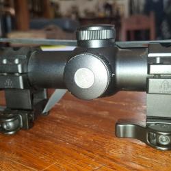 HAWKE - Endurance 30 WA 1.5-6/44+ Colliers Picatinny Amovibles