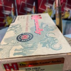 HORNADY DANGEROUS GAME SERIE 375H&H 270GR SP-RP (BOITE DE 20)