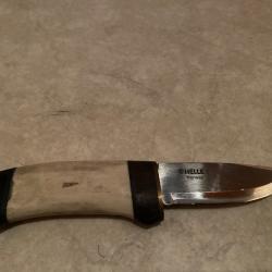 Couteau lame helle