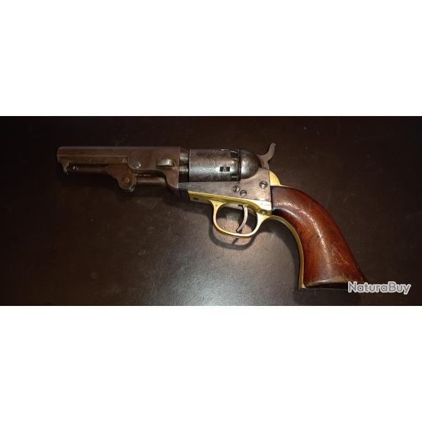 Tr�s beau revolver � percussion Colt Pocket 1849 cal.31