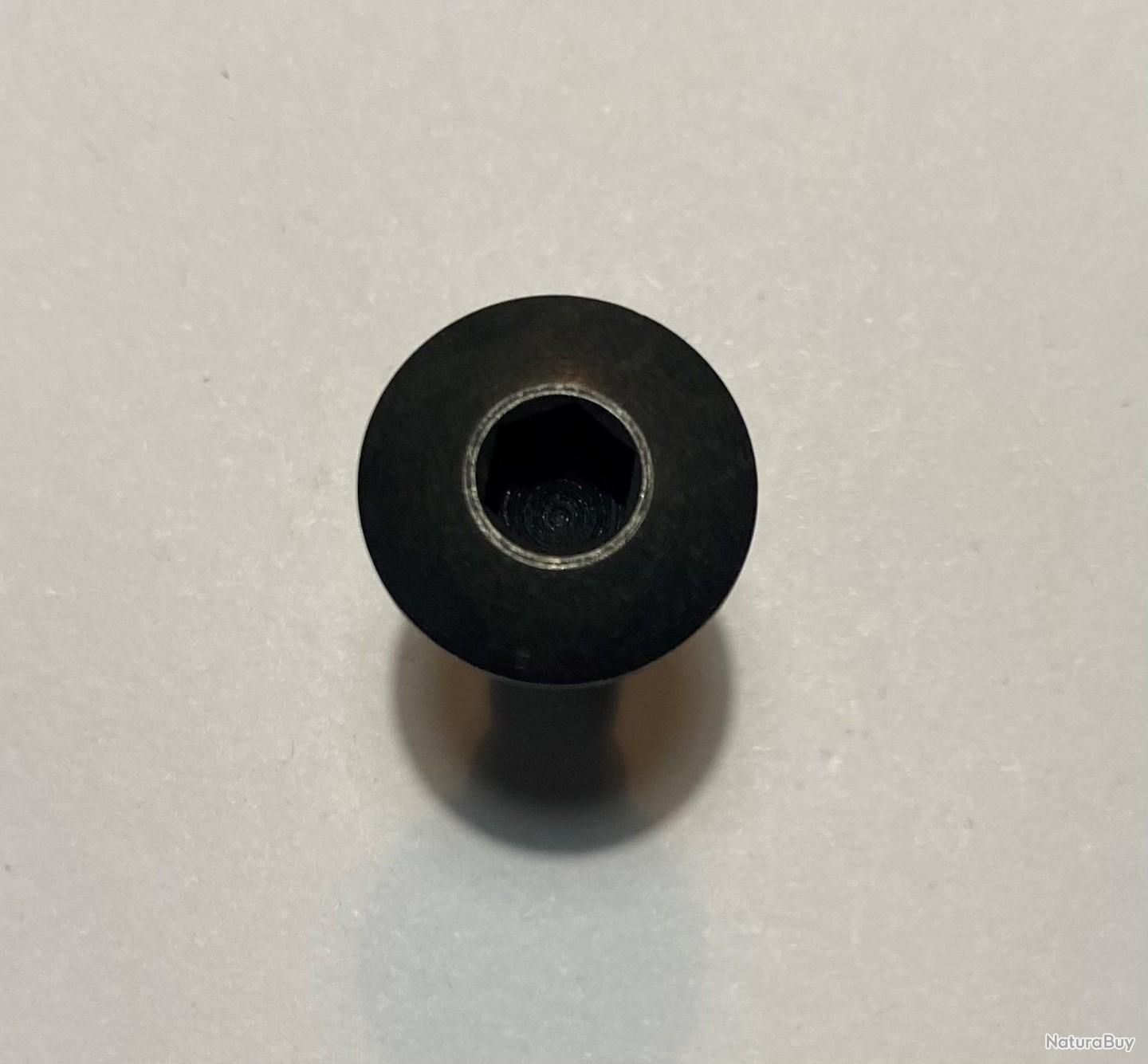 Lot De 10 Vis M10x25mm – Acier Carbone Classe 8.8 – Noir – Uxcell