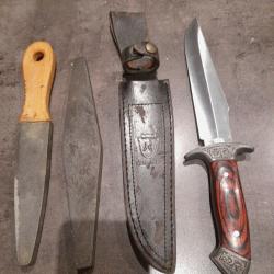 Couteau de chasse crowning