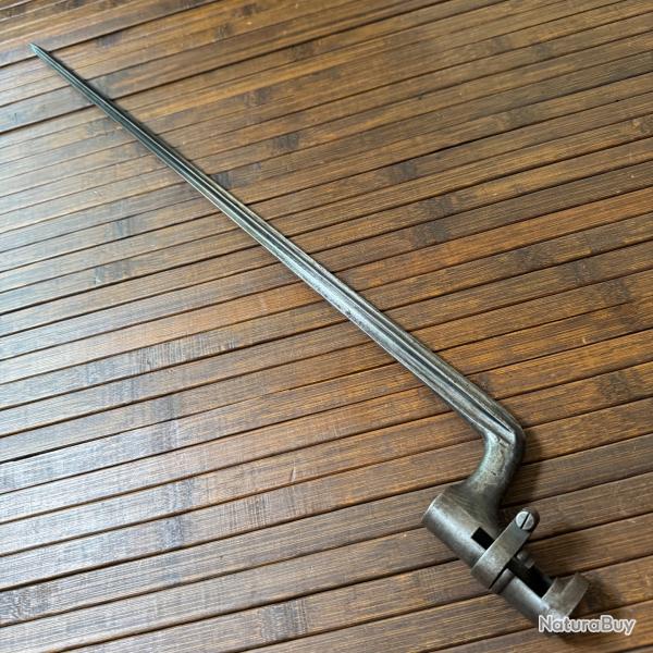 BA�ONNETTE SUISSE 1863 PEABODY