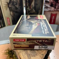 NORMA WHITETAIL 9.3X62 285GR (BOITE DE 20)
