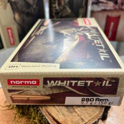 NORMA WHITETAIL 280 REM 150GR (BOITE DE 20)