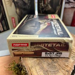 NORMA WHITETAIL 8X57 JRS 196GR (BOITE DE 20)