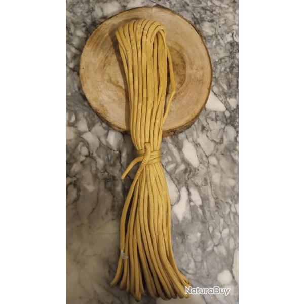 Paracorde 550 � 7 brins Dia.4mm 15 m�tres couleur kaki ( livraison lettre gratuite ) !