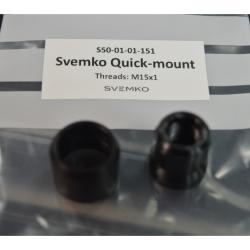 BAGUE SVEMKO QUICKMOUNT MONTAGE 1/4 DE TOUR EN M14/100 NEUVE