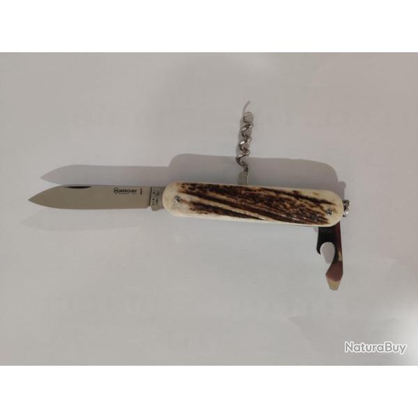 Couteau Mercury manche bois de cerf