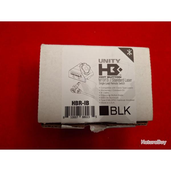 UNITE TACTICAL HBR-NFM Hot Button� | M1913 | NGAL Laser | Mode Select | 6" |