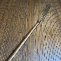 ARME D'HAST Fauchard De Pavillon Noir Indochine 19&egrave;me Si&egrave;cle