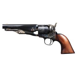 *Poudre Noire ! Revolver Pietta r&eacute;plique 1861 Navy Acier Sheriff - 36 PN- CSA36