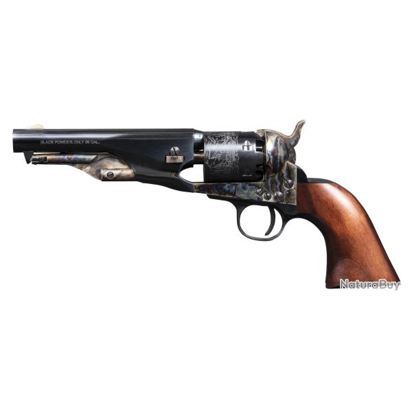 *Poudre Noire ! Revolver Pietta r�plique 1861 Navy Acier Sheriff - 36 PN- CSA36