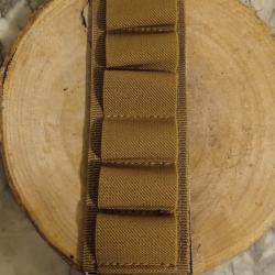 Porte cartouches calibre 12 tactique systeme scratch/velcro autocollant LIVRAISON GRATUITE lettre