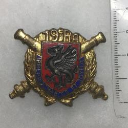 FRANCE ARTILLERIE - 19&deg; R.A. R&eacute;giment d?Artillerie Andor 323?dragon grav&eacute; Andor 323