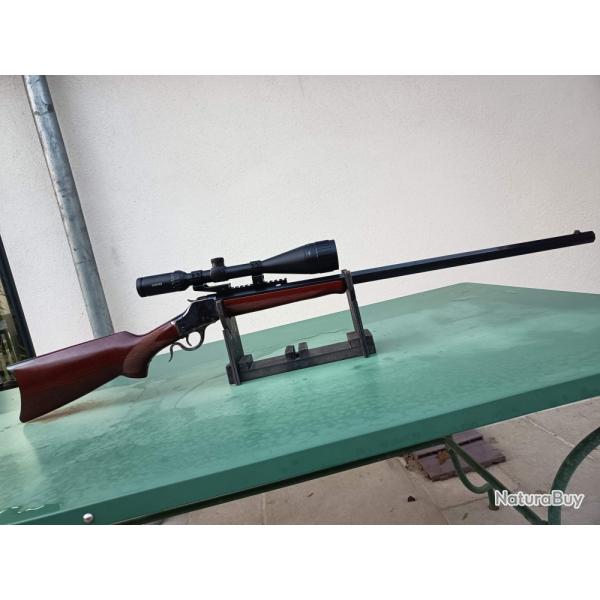 Carabine Uberti 1885 Single Shot High Wall Special Sporting Rifle - 30-30 winchester