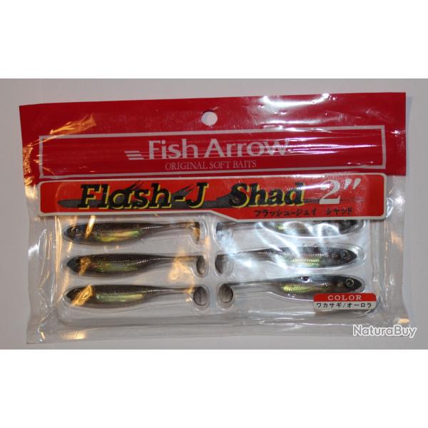Leurre souple Fish Arrow Flash-J Shad 2"