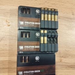 67 cartouches en 7rm &eacute;volution green