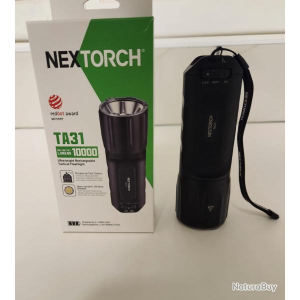 Lampe Torche Tactique Nextorch TA31 - 10000 Lumens