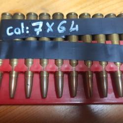 20 BALLES 7X64 Norma et Sellier et Bellot