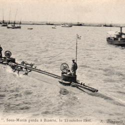 CPA -Marine Guerre - SOUS MARIN  -Le " LUTIN " - N&deg; 4508