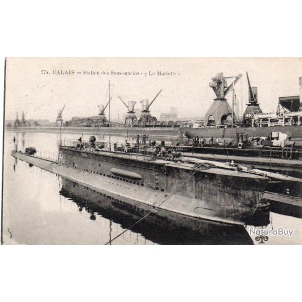 CPA -Marine Guerre - SOUS MARIN " Le Mariotte " - N� 4509