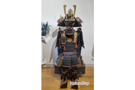 Go-Mai Uchidashi D Tosei Gusoku armure de samouraï décorée d'un lapin en relief
