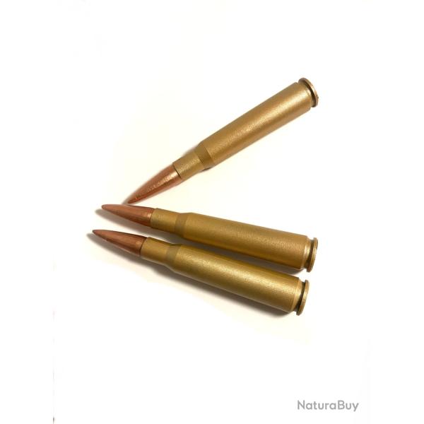 Repro inerte cartouches de 12,7 mm