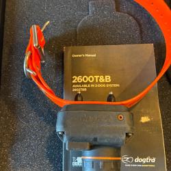 Collier de dressage DOGTRA 2600 T&B haut de gamme