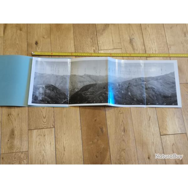 Photographie panoramique argentique - observatoire : Mont Ferrant