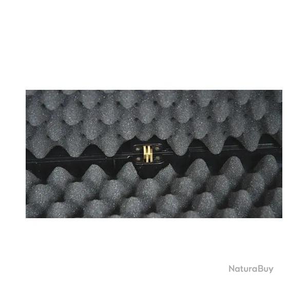 Mallette pvc carabine STANDARD 4 clips polypropyl�ne 125x29x11cm