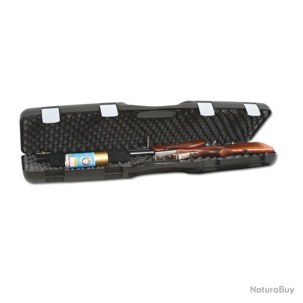 Mallette pvc carabine STANDARD 4 clips polypropyl�ne 125x29x11cm