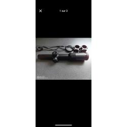 Lunette de battue B6 1-6x24 4AI. jamais servie neuve,avec collier rail 16.