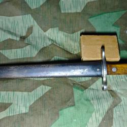 Ba&iuml;onnette Suisse Mod&egrave;le 1918 Elsener Schwyz 1917