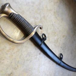 SABRE CANONNIER MONT&Eacute; MOD 1829 Artillerie juin 1845 Ch&acirc;tellerault TROUPE cavalerie monomatricule