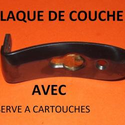 plaque de couche acier crosse avec reserve a cartouches type UBERTI - VENDU PAR JEPERCUTE (SZA1169)