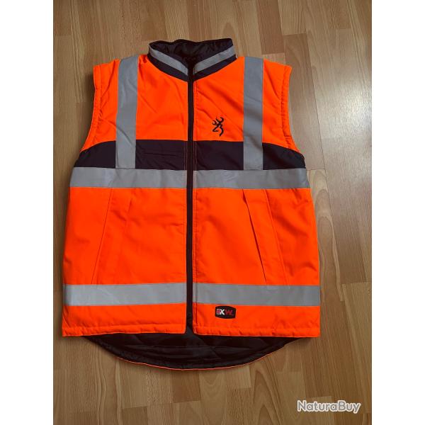 Blouson / Gilet orange sp�cial battue