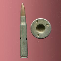 .30-06 inerte Dummy USA WWII 1944  - marquage : F A 4