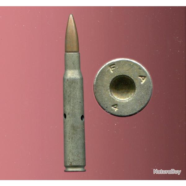 .30-06 inerte Dummy USA WWII 1944  - marquage : F A 4