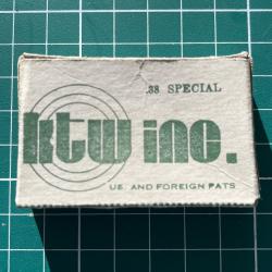 Bo&icirc;te vide de 38 Special KTW