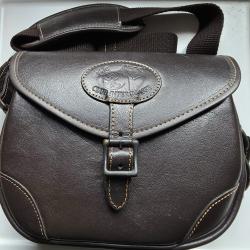 Sac Cartouchiere Cuir Club inter-Chasse